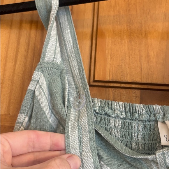 Universal Thread Green Striped Dress - Picture 6 of 6